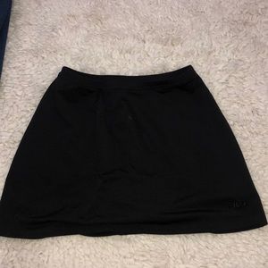 FILA Black Tennis Skort